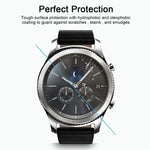 ENKAY Hat-Prince pour montre connectée Samsung Gear S3 - Film de protection d'écran en verre trempé anti-explosion, épaisseur 0,2 mm, dureté de surface 9H, diamètre 2,15D