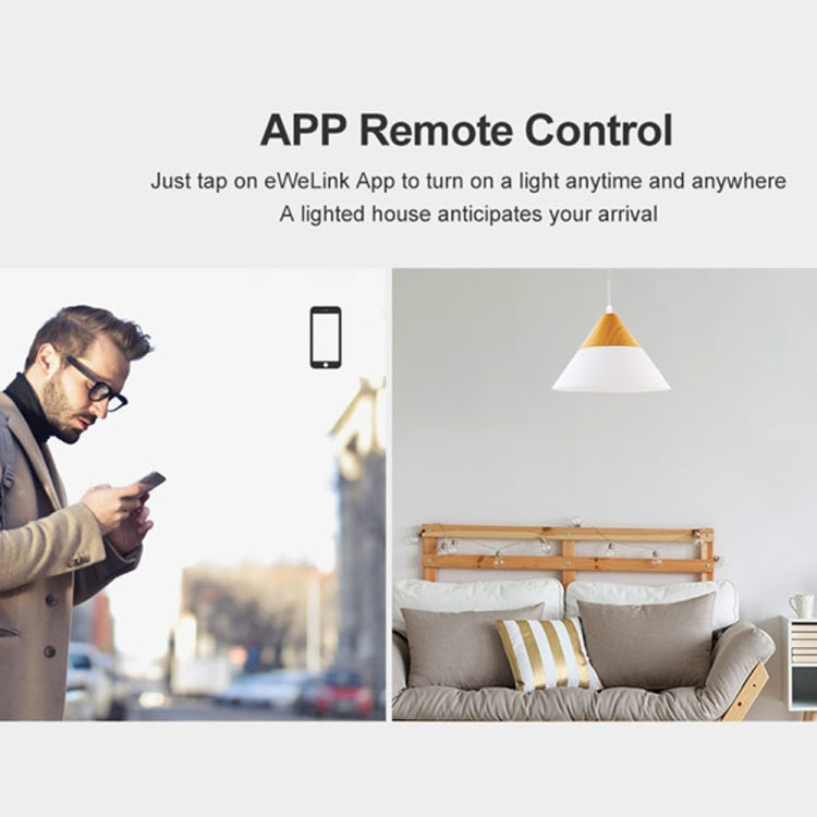 Interrupteur mural tactile Sonoff T2 86mm en verre trempé, interrupteur tactile pour maison intelligente, compatible Alexa et Google Home, AC 100V-240V, prise EU, 86mm / 2 prise EU