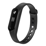 Bracelet connecté CHIGU C6 avec écran OLED 0,69 pouce, Bluetooth, compatible avec les téléphones Android et iOS : moniteur de fréquence cardiaque, podomètre, notifications d’appels, suivi du sommeil, rappel d’activité, alarme et fonction anti-perte.