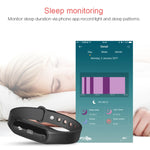 Bracelet connecté CHIGU C6 avec écran OLED 0,69 pouce, Bluetooth, compatible avec les téléphones Android et iOS : moniteur de fréquence cardiaque, podomètre, notifications d’appels, suivi du sommeil, rappel d’activité, alarme et fonction anti-perte.