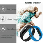 Bracelet connecté TLW25 avec écran OLED 0,42 pouce, Bluetooth, étanche IP66, compatible avec les téléphones Android et iOS : moniteur de fréquence cardiaque, podomètre, rappel d’appels, suivi du sommeil, rappel d’activité, alarme et capture à distance.