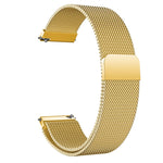 Bracelet de montre magnétique Milanis en maille d'acier inoxydable pour Galaxy Watch Active 20 mm
