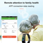 Bracelet connecté CK17S avec écran IPS de 0,96 pouce, étanche IP67, avec rappel d'appel, surveillance de la fréquence cardiaque, de la pression artérielle et du sommeil.