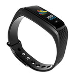 Bracelet connecté CK17S avec écran IPS de 0,96 pouce, étanche IP67, avec rappel d'appel, surveillance de la fréquence cardiaque, de la pression artérielle et du sommeil.