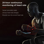 Bracelet connecté CK17S avec écran IPS de 0,96 pouce, étanche IP67, avec rappel d'appel, surveillance de la fréquence cardiaque, de la pression artérielle et du sommeil.