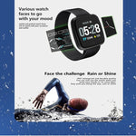 Bracelet connecté DTNO.1 G12 avec écran couleur OLED 1,3 pouce, étanche IP67, bracelet en nylon, notifications d'appel, surveillance de la fréquence cardiaque, alerte sédentarité et modes multisports.