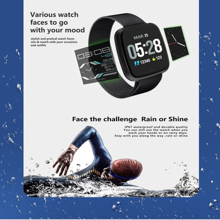 Bracelet connecté DTNO.1 G12 avec écran couleur OLED 1,3 pouce, étanche IP67, bracelet en nylon, notifications d'appel, surveillance de la fréquence cardiaque, alerte sédentarité et modes multisports.
