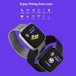 Bracelet connecté DTNO.1 G12 avec écran couleur OLED 1,3 pouce, étanche IP67, bracelet en nylon, notifications d'appel, surveillance de la fréquence cardiaque, alerte sédentarité et modes multisports.