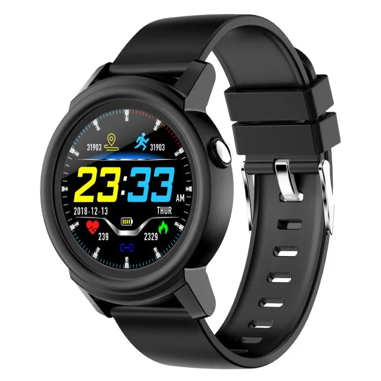 Bracelet connecté DK02 avec écran couleur IPS de 1,3 pouce, étanche IP67, prenant en charge les rappels d'appels, le suivi de la fréquence cardiaque, le suivi du sommeil et les alertes de sédentarité.