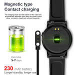 Bracelet connecté DK02 avec écran couleur IPS de 1,3 pouce, étanche IP67, prenant en charge les rappels d'appels, le suivi de la fréquence cardiaque, le suivi du sommeil et les alertes de sédentarité.