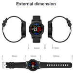 Bracelet connecté DK02 avec écran couleur IPS de 1,3 pouce, étanche IP67, prenant en charge les rappels d'appels, le suivi de la fréquence cardiaque, le suivi du sommeil et les alertes de sédentarité.