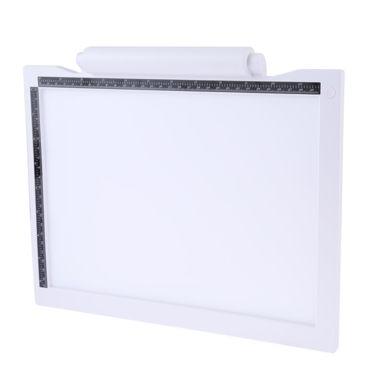 A4-19 6,5W Trois niveaux de luminosité Dimmable A4 LED Tablette de dessin avec câble USB