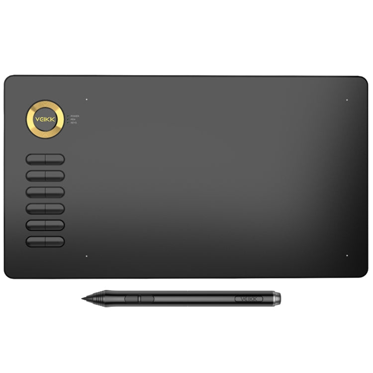 VEIKK A15 Tablette Graphique Électronique Intelligente 10x6 pouces 5080 LPI avec Interface Type-C, A15 Or, A15 Bleu, A15 Rouge