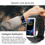 Bracelet connecté TD19 avec écran IPS de 1,14 pouce, étanche IP67, avec rappel d'appel, surveillance de la fréquence cardiaque, de la pression artérielle et du sommeil, et contrôle de la caméra à distance.
