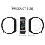 Bracelet connecté TD19 avec écran IPS de 1,14 pouce, étanche IP67, avec rappel d'appel, surveillance de la fréquence cardiaque, de la pression artérielle et du sommeil, et contrôle de la caméra à distance.