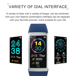Bracelet connecté TD19 avec écran IPS de 1,14 pouce, étanche IP67, avec rappel d'appel, surveillance de la fréquence cardiaque, de la pression artérielle et du sommeil, et contrôle de la caméra à distance.