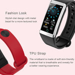 Bracelet connecté TD19 avec écran IPS de 1,14 pouce, étanche IP67, avec rappel d'appel, surveillance de la fréquence cardiaque, de la pression artérielle et du sommeil, et contrôle de la caméra à distance.