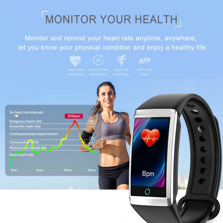 Bracelet connecté TD19 avec écran IPS de 1,14 pouce, étanche IP67, avec rappel d'appel, surveillance de la fréquence cardiaque, de la pression artérielle et du sommeil, et contrôle de la caméra à distance.