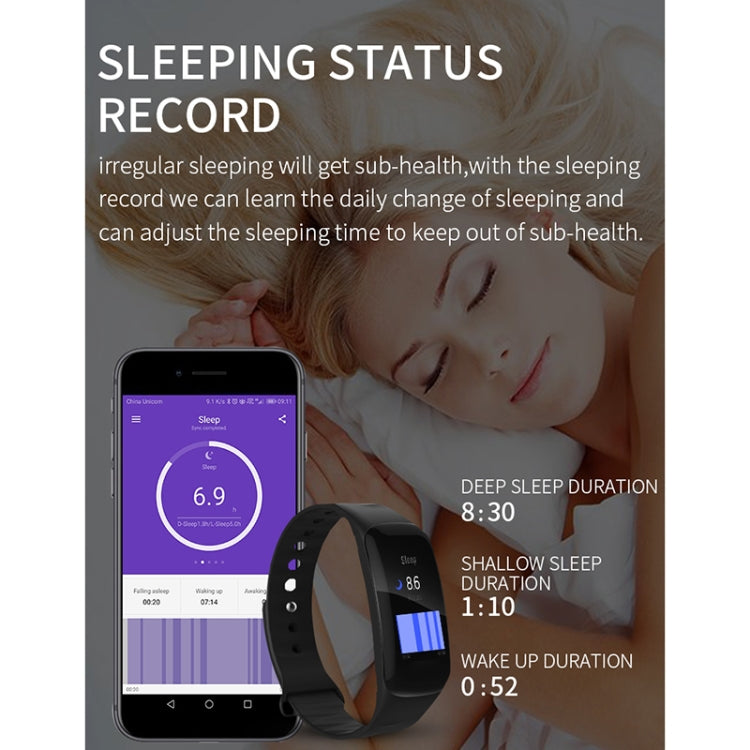 Bracelet connecté H29 avec écran couleur IPS de 1,14 pouce, étanche IP67, compatible avec le comptage des pas, les notifications d'appels, le suivi de la fréquence cardiaque et le suivi du sommeil.
