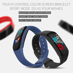 Bracelet connecté H29 avec écran couleur IPS de 1,14 pouce, étanche IP67, compatible avec le comptage des pas, les notifications d'appels, le suivi de la fréquence cardiaque et le suivi du sommeil.