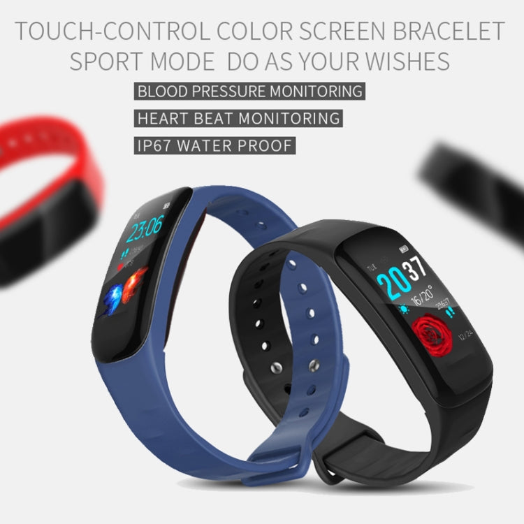 Bracelet connecté H29 avec écran couleur IPS de 1,14 pouce, étanche IP67, compatible avec le comptage des pas, les notifications d'appels, le suivi de la fréquence cardiaque et le suivi du sommeil.