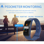 Bracelet connecté H29 avec écran couleur IPS de 1,14 pouce, étanche IP67, compatible avec le comptage des pas, les notifications d'appels, le suivi de la fréquence cardiaque et le suivi du sommeil.