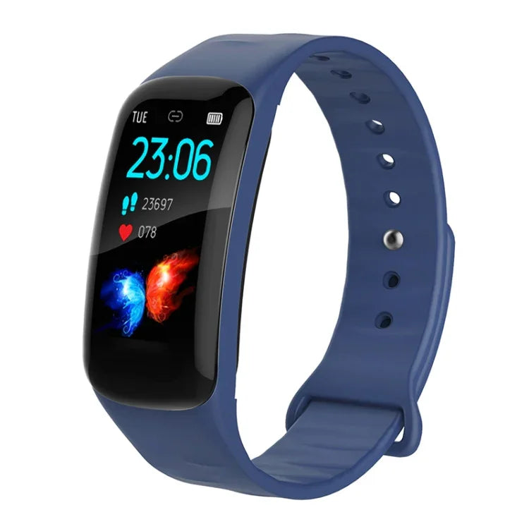 Bracelet connecté H29 avec écran couleur IPS de 1,14 pouce, étanche IP67, compatible avec le comptage des pas, les notifications d'appels, le suivi de la fréquence cardiaque et le suivi du sommeil.