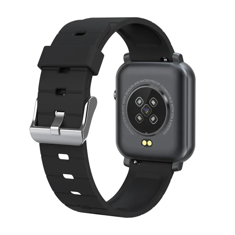 Montre de sport connectée SMA-F1 avec écran tactile TFT de 1,3 pouce, étanche IP68, prise en charge de la fréquence cardiaque dynamique, de la tension artérielle et de la détection du sommeil / Bluetooth / réveil / contrôle photo, SMA-F1
