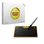 Tablette à dessin numérique Huion HS64 Chips Édition Spéciale 5080 LPI avec stylet sans pile pour s'amuser, HS64
