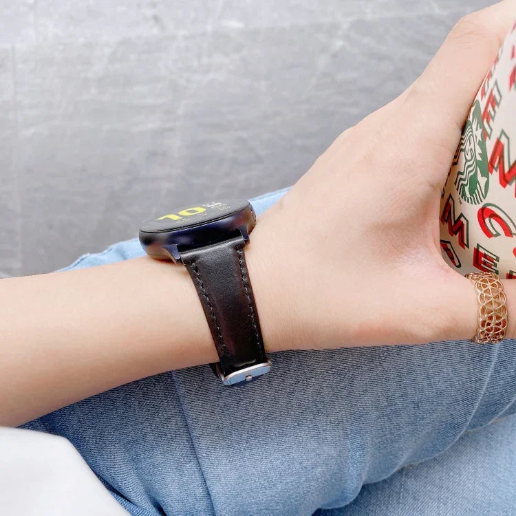 Pour le bracelet de montre en cuir double face universel de 22 mm pour Samsung Galaxy Watch, 22 mm