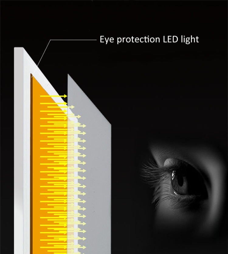 Tableau de copie acrylique LED 5W 5V format A4 à luminosité réglable sans palier pour dessin et croquis d'anime, avec câble USB, dimensions : 220x330x5mm, luminosité réglable sans palier