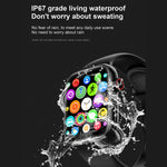T900 PRO MAX L BIG Montre intelligente étanche avec grand écran de 1,92 pouce, prise en charge de la fréquence cardiaque / de la pression artérielle / de l'oxygène / de plusieurs modes sportifs, T900 PRO MAX L BIG
