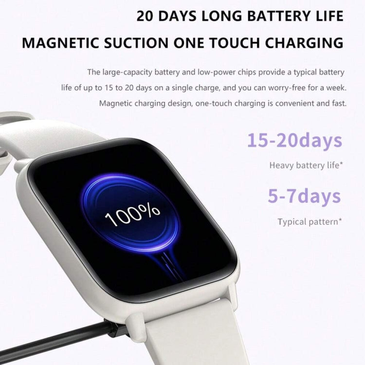 Montre connectée étanche DM60 de 1,83 pouce, avec surveillance de la température corporelle, de la fréquence cardiaque, de l'oxygène sanguin et de la pression artérielle.