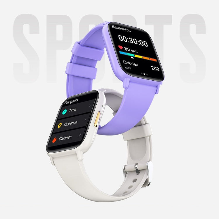 Montre connectée étanche DM60 de 1,83 pouce, avec surveillance de la température corporelle, de la fréquence cardiaque, de l'oxygène sanguin et de la pression artérielle.