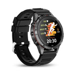 Montre connectée étanche HAMTOD GT45 de 1,6 pouce, compatible avec les appels Bluetooth, la surveillance de la fréquence cardiaque et de l'oxygène sanguin.