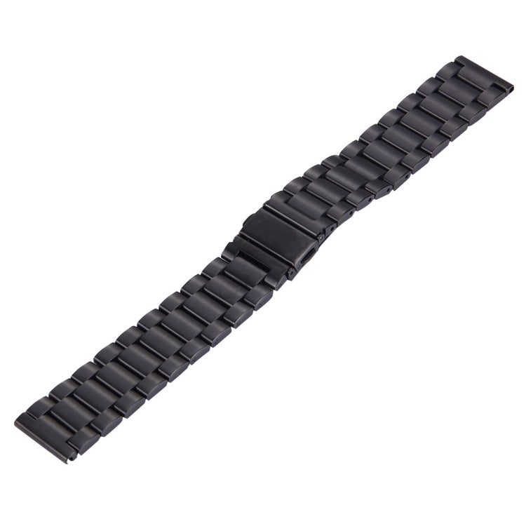 Bracelet en acier inoxydable à boucle papillon et 3 perles pour montre connectée Samsung Gear S2 Classic