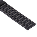 Bracelet en acier inoxydable à boucle papillon et 3 perles pour montre connectée Samsung Gear S2 Classic
