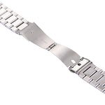 22mm Three Flat Buckle For Samsung Gear S2 Classic Smart Watch Butterfly Buckle 3 Beads Stainless Steel Watchband