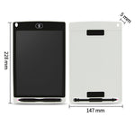 Tablette d'écriture LCD portable 8,5 pouces, bloc-notes électronique pour graffiti et dessin, tableau graphique de messages, brouillon avec stylo d'écriture, 8,5 pouces Bleu, 8,5 pouces Rouge, 8,5 pouces Blanc, 8,5 pouces Noir, 8,5 pouces Vert