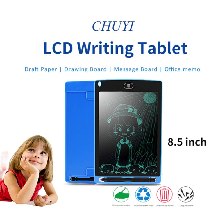 Tablette d'écriture LCD portable 8,5 pouces, bloc-notes électronique pour graffiti et dessin, tableau graphique de messages, brouillon avec stylo d'écriture, 8,5 pouces Bleu, 8,5 pouces Rouge, 8,5 pouces Blanc, 8,5 pouces Noir, 8,5 pouces Vert