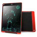 Tablette d'Écriture LCD Portable 12 pouces Dessin Graffiti Bloc-Notes Électronique de Manuscrit Tableau de Messages Papier à Brouillon avec Stylo, 12 pouces Bleu, 12 pouces Rouge, 12 pouces Blanc, 12 pouces Noir, 12 pouces Vert