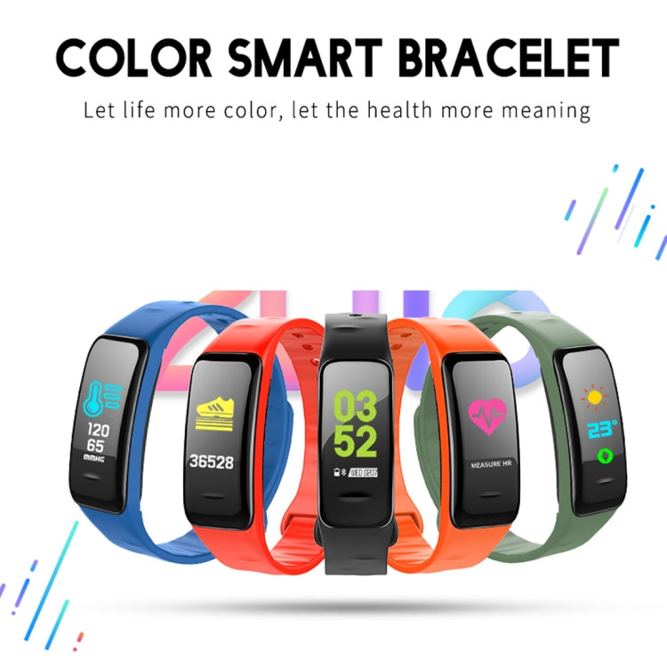 CHIGU C1Plus Fitness Tracker 0.96 inch IPS Screen Smartband Bracelet, IP67 Waterproof, Support Sports Mode / Blood Pressure / Sleep Monitor / Heart Rate Monitor / Fatigue Monitor / Sedentary Reminder, C1 Plus Red, C1 Plus Black, C1 Plus Blue           ...