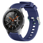 Bracelet de montre à grain vertical pour Galaxy Watch 46 mm