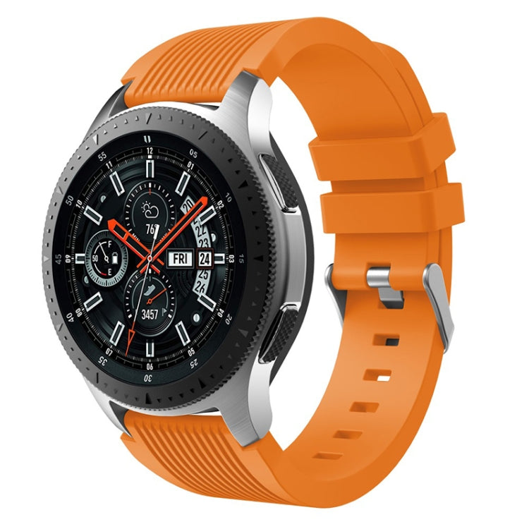 Bracelet de montre à grain vertical pour Galaxy Watch 46 mm