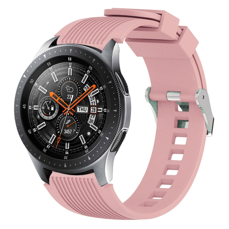 Bracelet de montre à grain vertical pour Galaxy Watch 46 mm