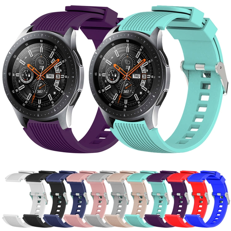 Bracelet de montre à grain vertical pour Galaxy Watch 46 mm