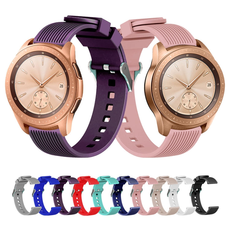 Bracelet de montre à grain vertical pour Galaxy Watch 42 mm