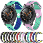 Bracelet de montre bicolore pour Galaxy Watch 46mm, Pour Galaxy Watch 46mm