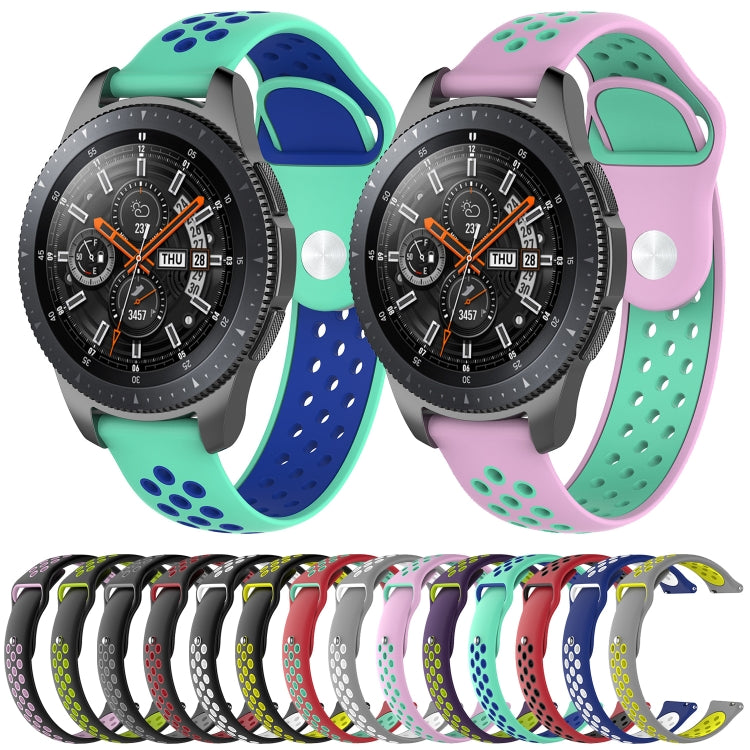 Bracelet de montre bicolore pour Galaxy Watch 46mm, Pour Galaxy Watch 46mm