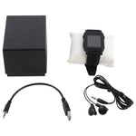 Montre intelligente Q998 16 Go MP4 pour la lecture privée de livres électroniques, prise en charge de l'affichage de l'heure / lecture de musique et de vidéos / navigation d'images / chronomètre, Q998 (Noir), Q998 (Blanc)